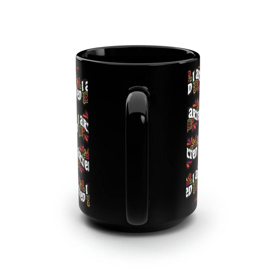PacMolds Black Mug 15oz