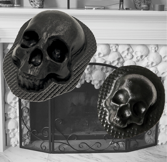 Skull Fireplace Mold Set