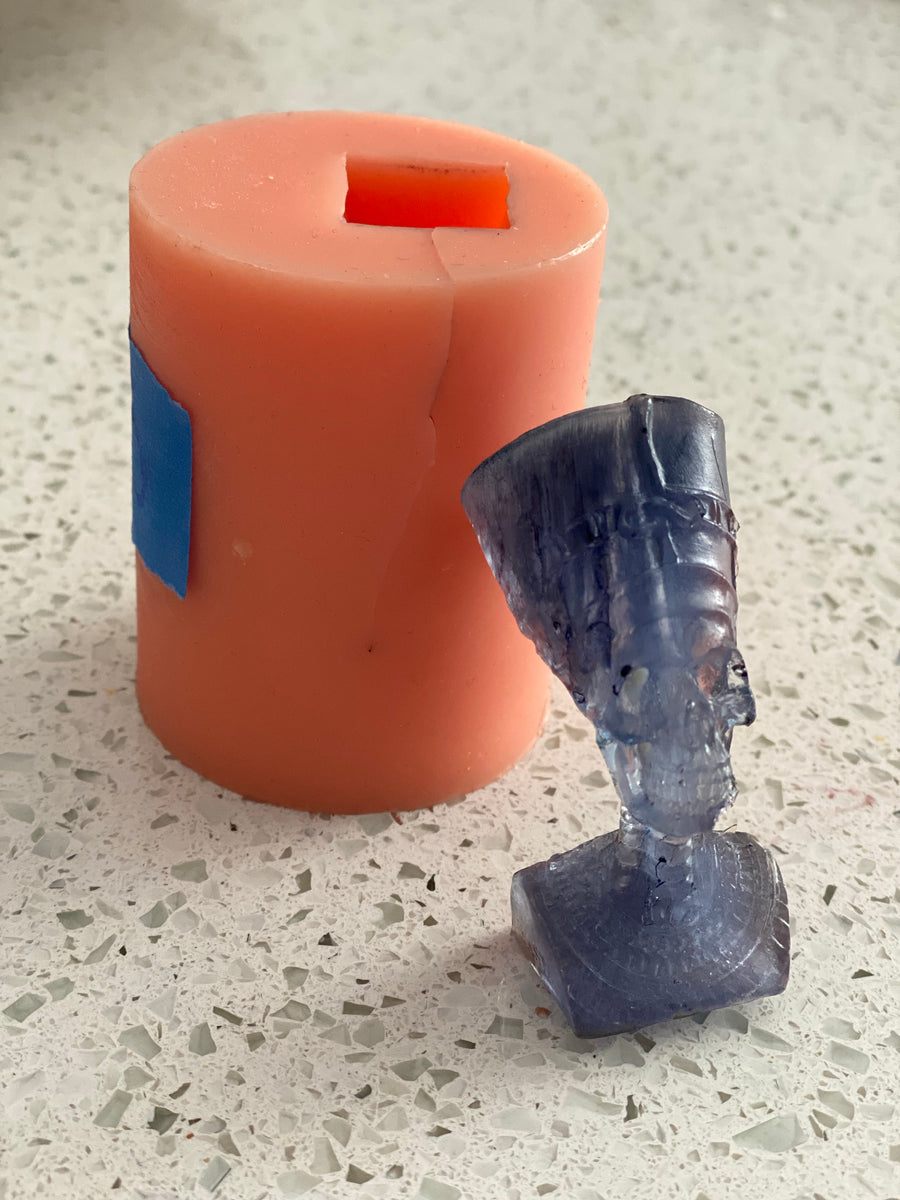 Nefertiti Skull Resin Mold