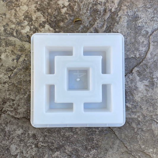 cube breeze block mold. 11 15/16" by 2 3/4"