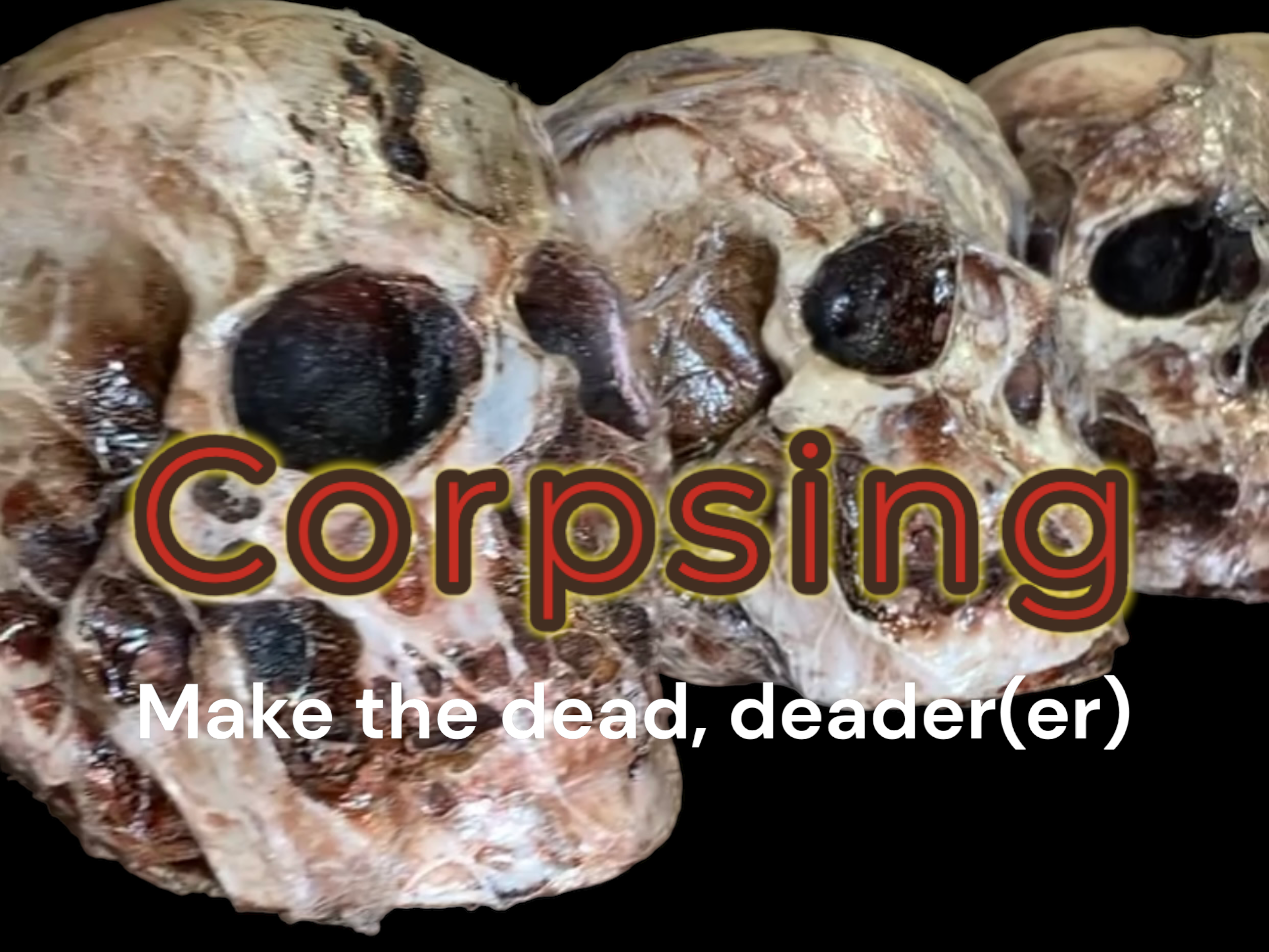 How to Corpse A Skull or Prop For Your Halloween Haunt β Pacific Mold ...