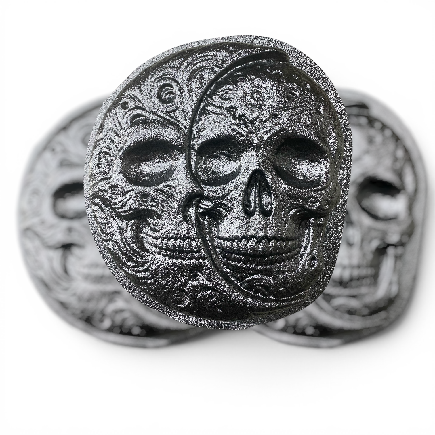 Skull Moon Sun Stepping Stone 3pc Set