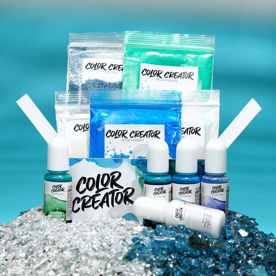 Color Creator Pacific Epoxy Additives Kit - 12 pack