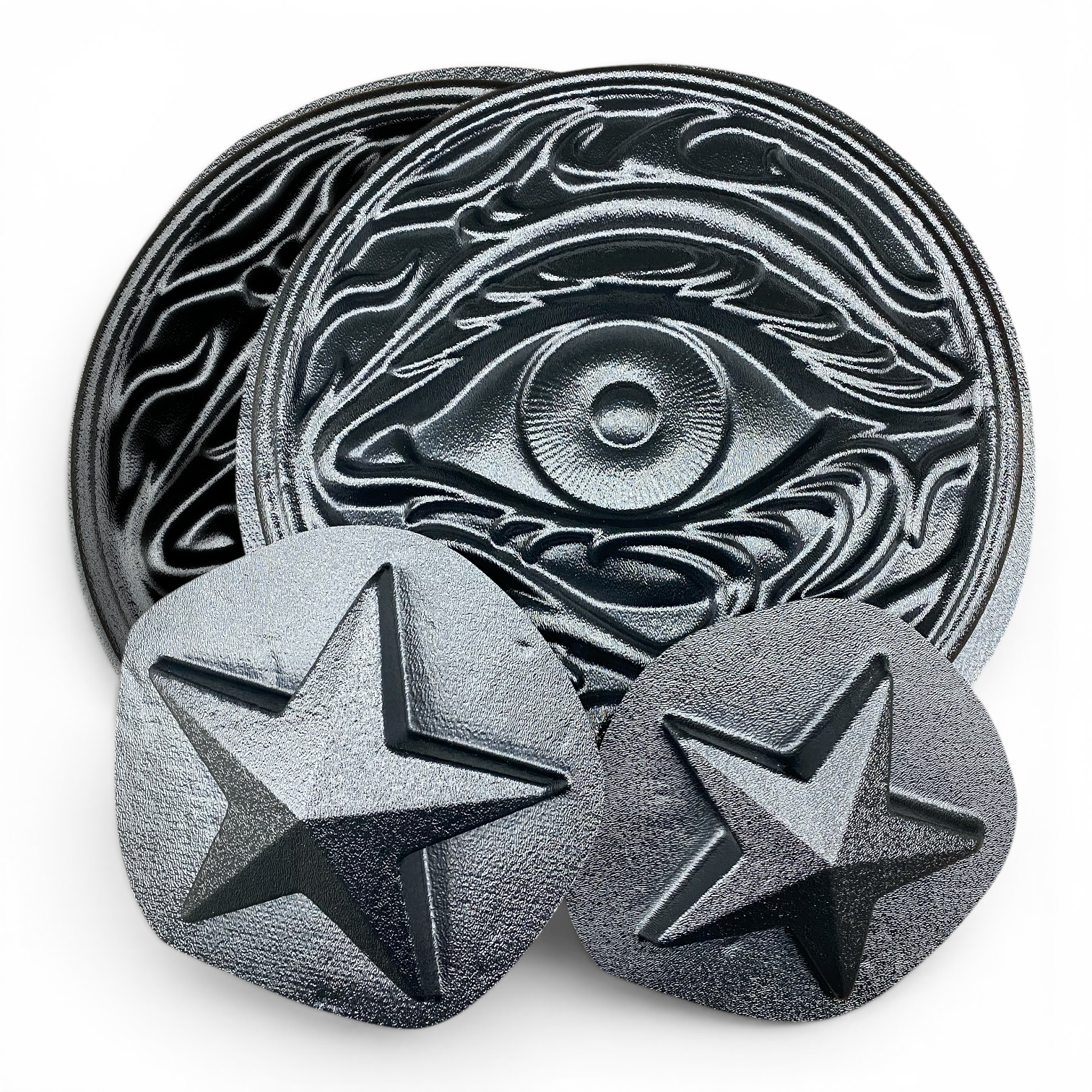 All Seeing Eye 13” Stepping Stone Mold Set