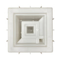 Brutalist 2 breeze block mold by Pacific Mold Design showing cast concrete block with raw deep-lined industrial brutalist architectural pattern for bold modern decorative walls