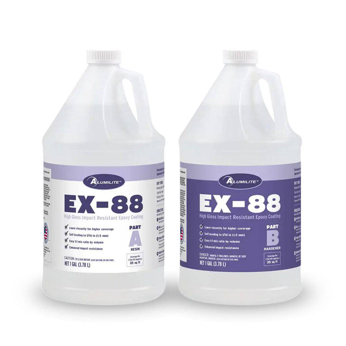 Alumilite EX-88 General Purpose Epoxy Coating - Medium Viscosity