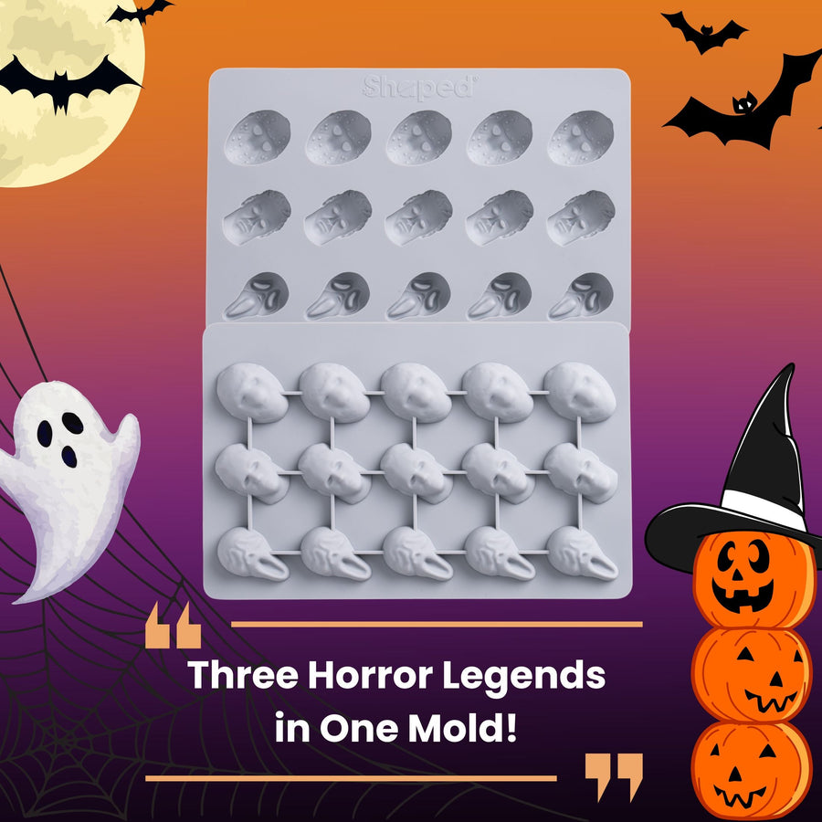 Masked Serial Killer Silicone Baking Mold Set with 3 Characters