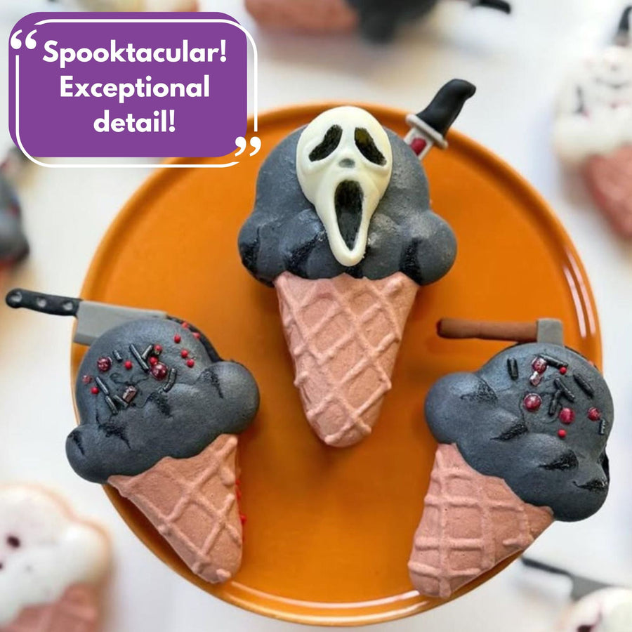 Masked Serial Killer Silicone Baking Mold Set with 3 Characters