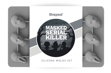 Masked Serial Killer Silicone Baking Mold Set with 3 Characters