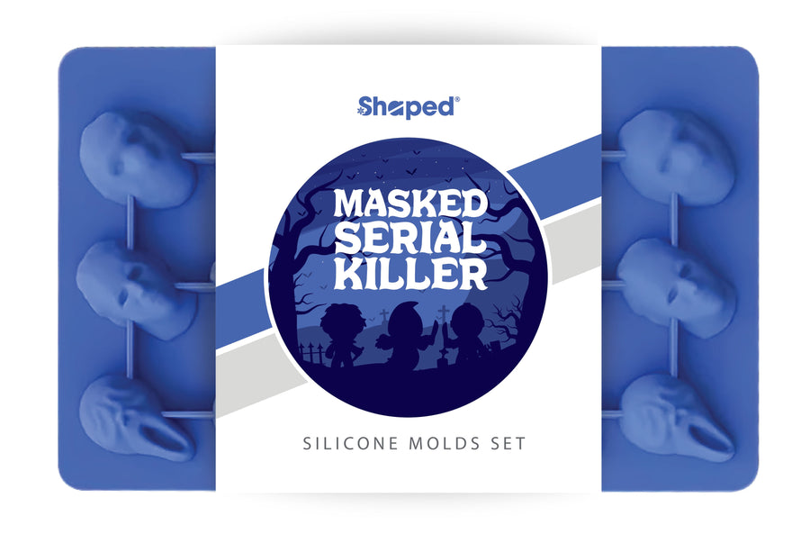 Masked Serial Killer Silicone Baking Mold Set with 3 Characters