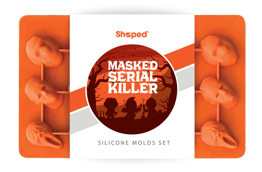 Masked Serial Killer Silicone Baking Mold Set with 3 Characters