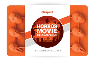 Horror Movie Character Silicone Baking Mold Set with 6 Characters