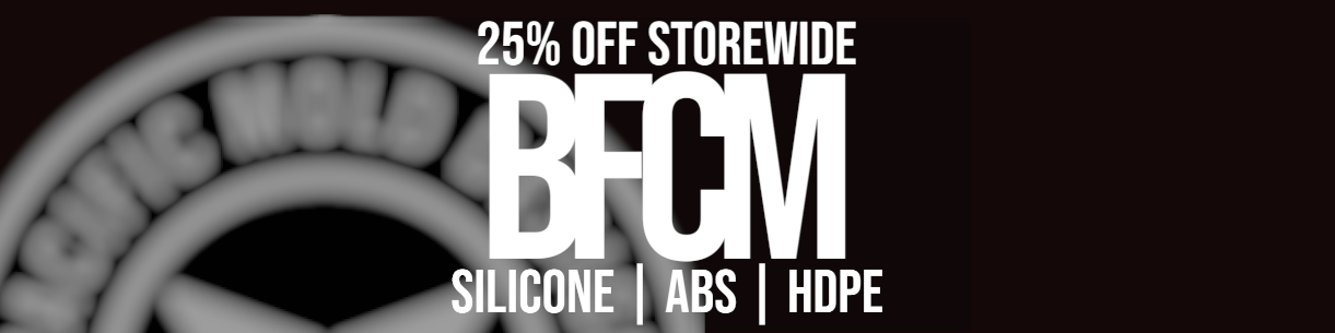 Promotional banner with '25% Off Storewide' and 'BFCM' text on a black background.
