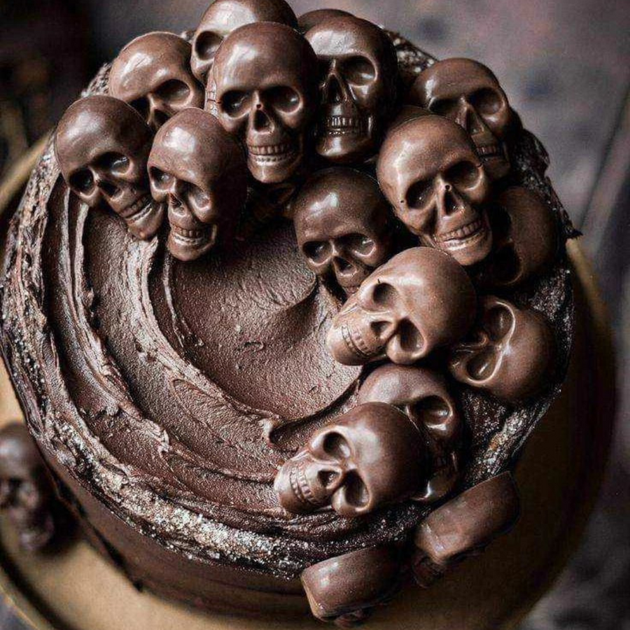 Horror Movie Character Silicone Baking Mold Set with 6 Characters