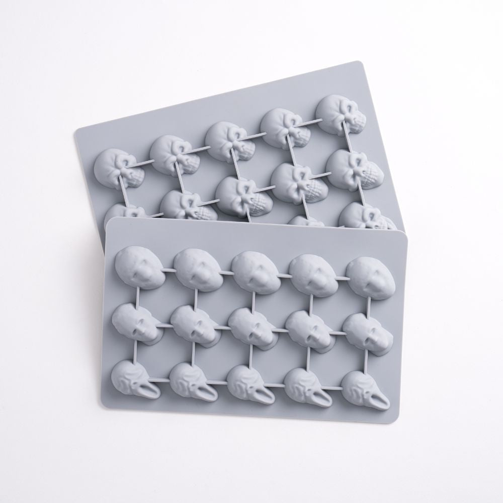 Horror Movie Character Silicone Baking Mold Set with 6 Characters