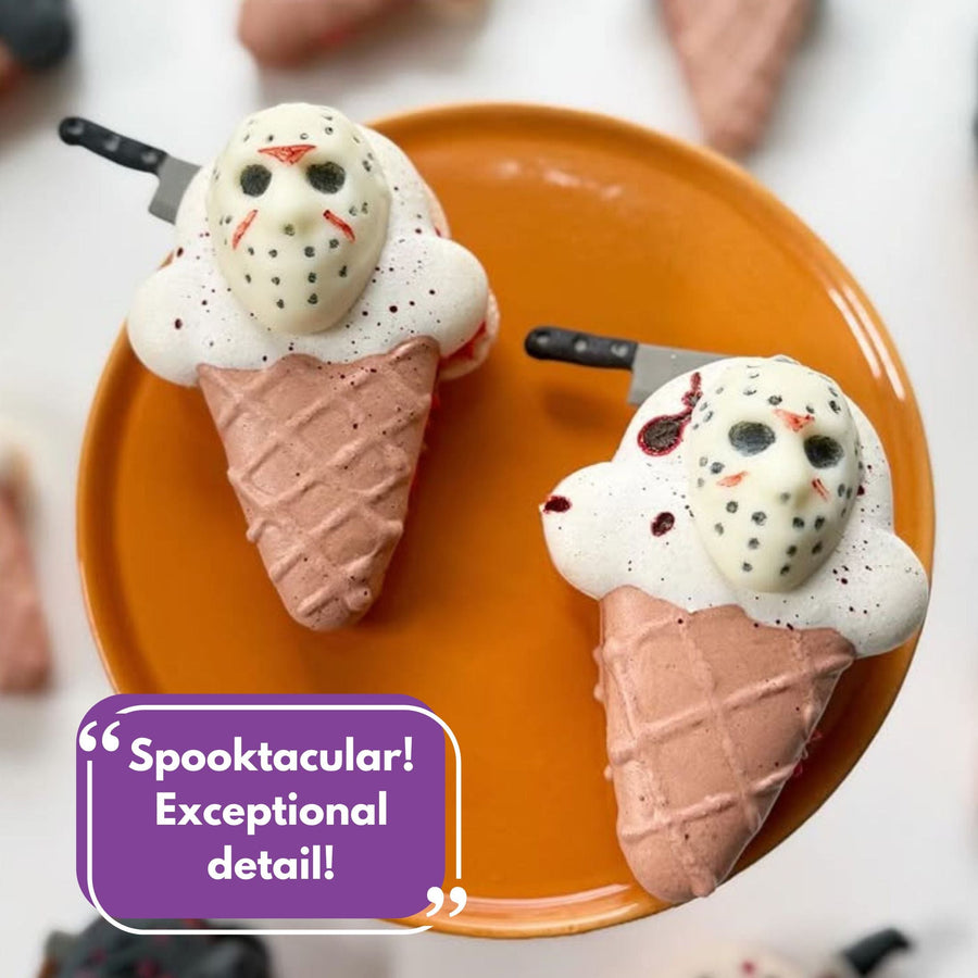 Horror Movie Character Silicone Baking Mold Set with 6 Characters
