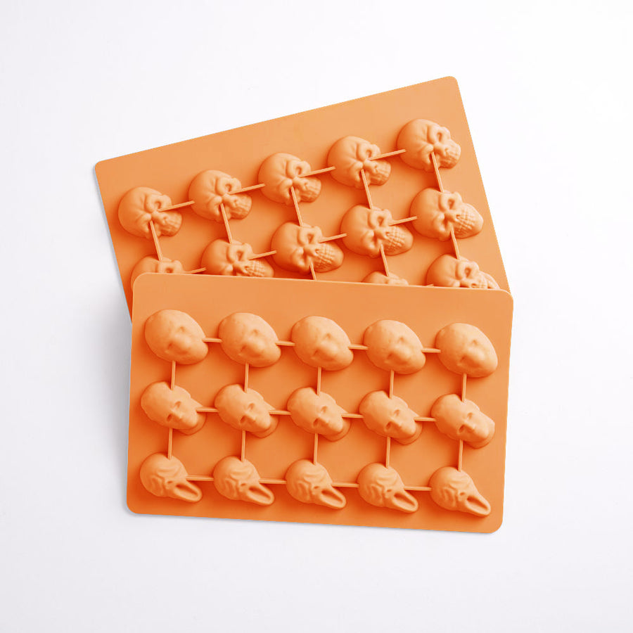 Epic Chill & Thrill Bundle: Our Silicone Ice Molds & Horror Movie Character Baking Molds Set