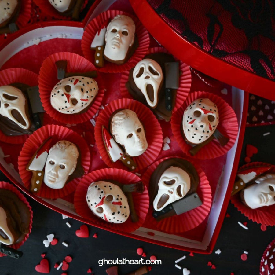Masked Serial Killer Silicone Baking Mold Set with 3 Characters