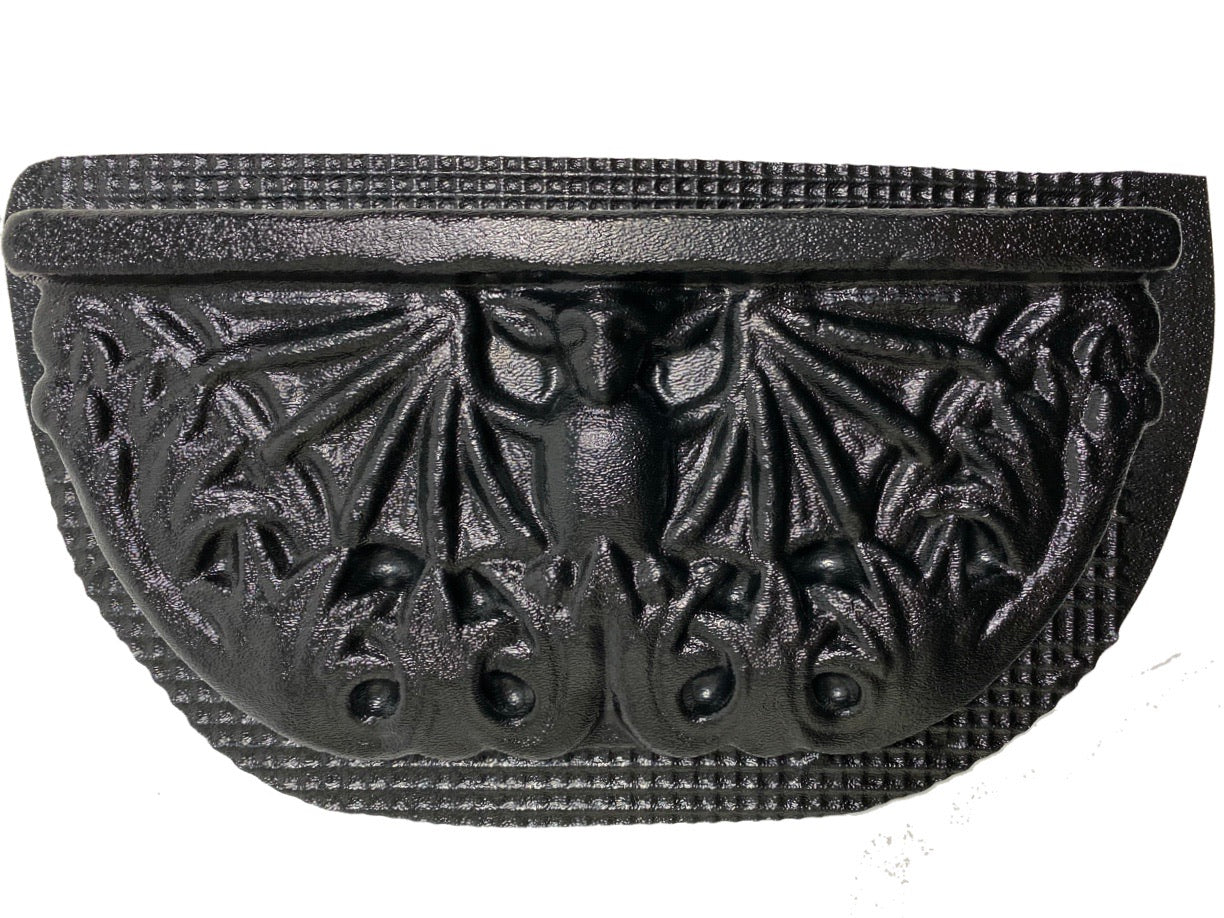 12-inch bat relief ABS casting mold by Pacific Mold Design showing ornamental bat design inspired by St Paul Minnesota Landmark Center bat for casting concrete and plaster gothic wall art