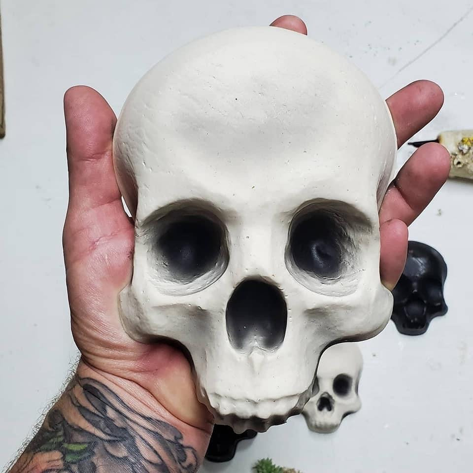 8" ABS Skull Mold