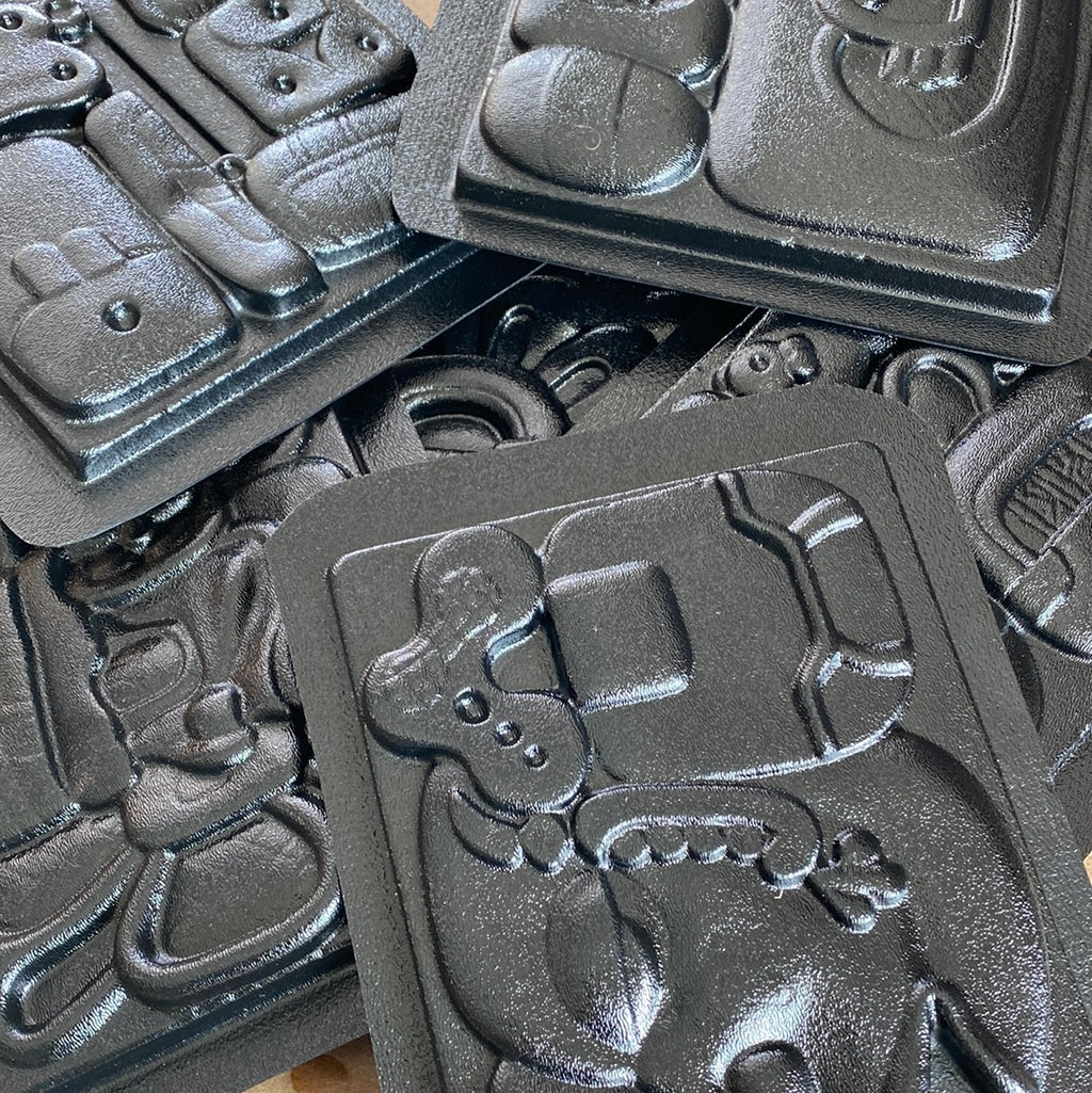Mayan ABS mold templates