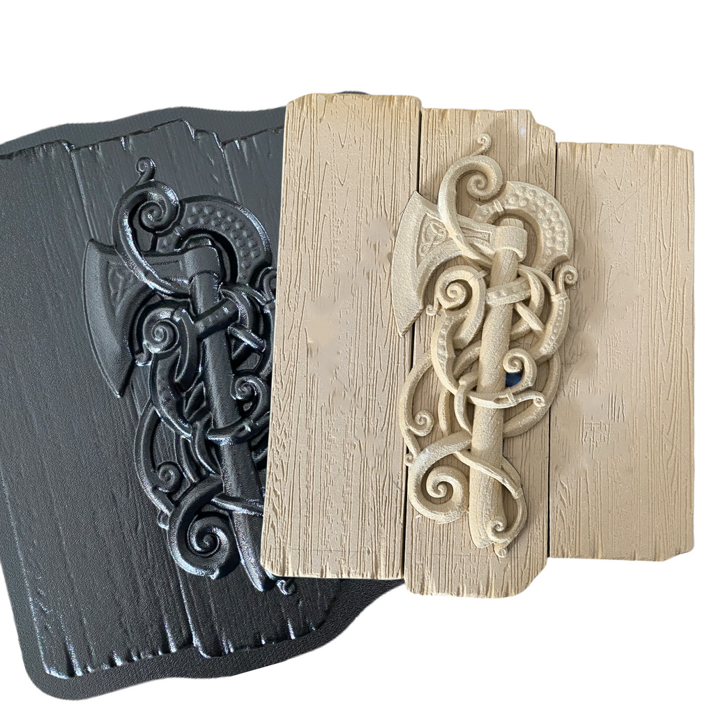 Viking Axe Plaque